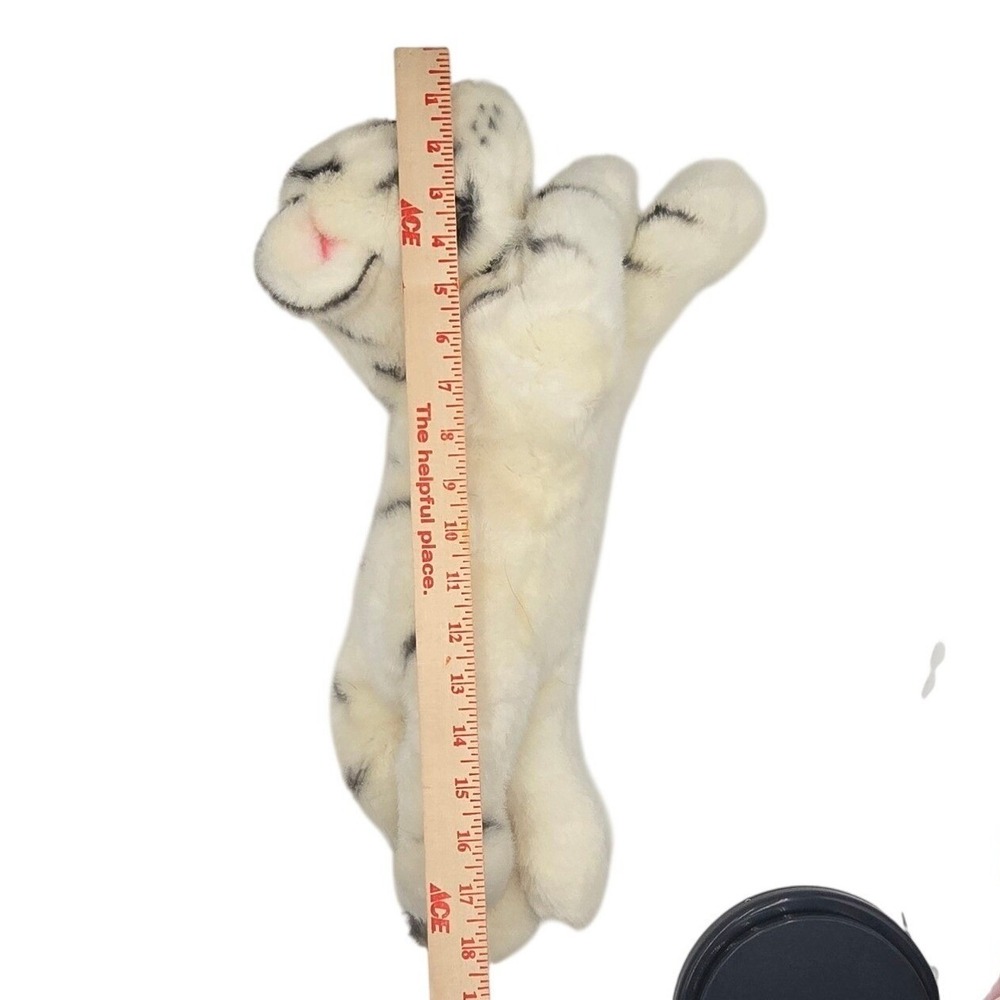 Douglas Cuddle Toy White Tiger Cub Plush Stuffed Animal Floppy abt 20 Inch - Picture 7 of 13